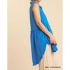 Women's Frayed Sleeveless Tunic Top - umgee - 2 of 4
