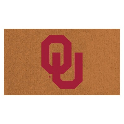 Coir Mat, 16"x28", University of Oklahoma