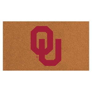Coir Mat, 16"x28", University of Oklahoma - 1 of 4