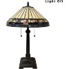 Fine Art Lighting Antique Stained Glass Table Lamp - 2 of 4