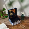 Mela Artisans Gramercy Handcrafted Bone Inlay Box in Indigo Finish - Large - 3 of 4