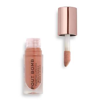 Makeup Revolution Pout Bomb Plumping Lip Gloss - 0.16 fl oz