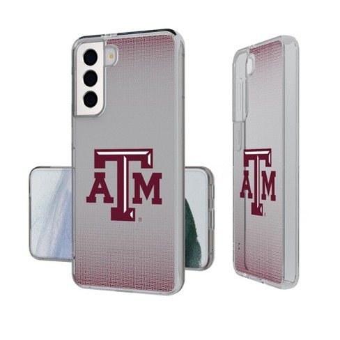 Keyscaper Texas A m Aggies Linen Clear Phone Case For Galaxy S22