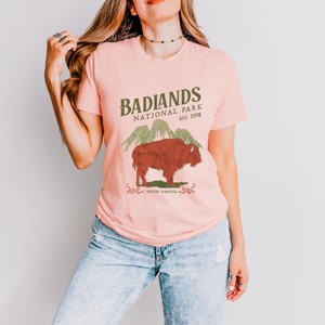 Simply Sage Market Badlands National Park Est. 1978 Short Sleeve Tee - 1 of 4