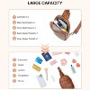 Small Sling Bag for Women Leather Crossbody Fanny Packs Chest Bag for Women - 3 of 4