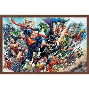 Trends International DC Comics - Justice League Rebirth - Group Framed Wall Poster Prints - 1 of 4
