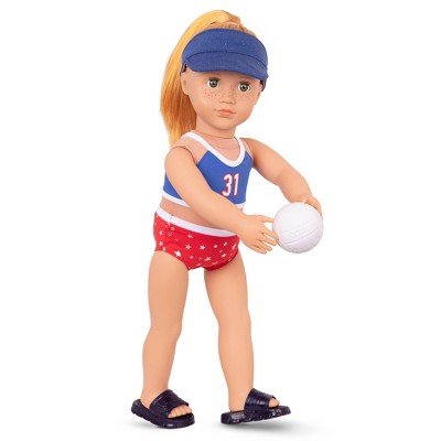 Our Generation Athletic Team Series 18" Volleyball Player Doll - Magnolia