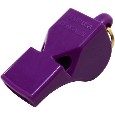 kemp Bengal Whistles for Adults Pea-Less Design Whistle for Coaches Purple