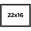 PosterPalooza | 22x16 Bamboo Picture Frame, UV Acrylic, 4 Finishes - Brown, Black, Gold, and Natural - 2 of 4