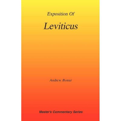Commentary on Leviticus - (Master's Commentary) by  Andrew Alexander Bonar (Paperback)