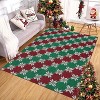 Christmas 2'x3' Entryway Rug Machine Washable Rugs Indoor Door Mat Front Door Rug Snowflake - 2 of 4