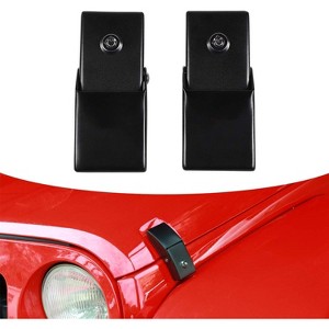 TruAIR Jeep Hood Latches (Black Pair) - 1 of 4
