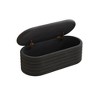 VYNXARIA Storage Chenille Ottoman Bench Upholstered Fabric Storage Bench End of Bed Stool with Safety Hinge - 4 of 4