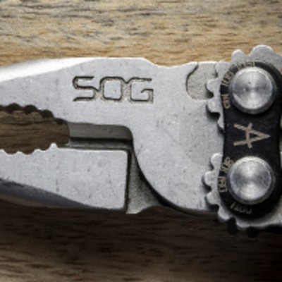 SOG® PowerPint 18-in-1 Mini Multi-Tool, Satin Silver