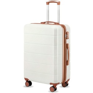 24 Inch Luggage with Spinner Wheels, Expandable Hardside Medium Suitcase - 1 of 4