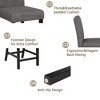 5-Piece Counter Height Table Set with 4 Chairs, Counter Height Table Set for 4 with Chairs - 4 of 4