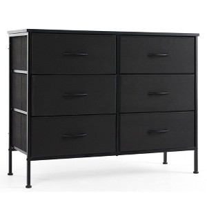CAVINAS Fabric Dresser,Multifunctional Dressers Organizer with Drawers,Closet Organizer for Bedroom,Nursery,Entryway - 1 of 4