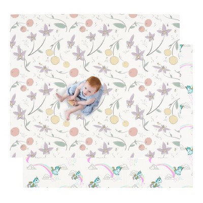 Jumpoff Jo 77 x 70 Waterproof Foam Padded Baby Play Mat Extra Large Oh Deer | Target