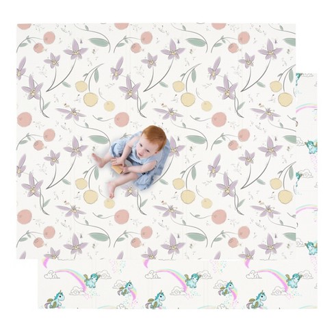 Foldable Baby Play Mat, Extra Large Waterproof Activity Playmats for  Babies,Todd
