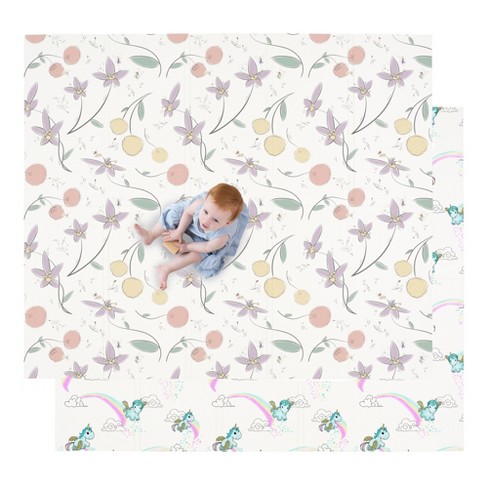 Baby Playpen Mat, Extra Large Thick Playmat, Non Slip Cushioned