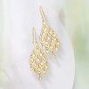 Ross-Simons Italian 10kt Yellow Gold Chandelier Earrings - 3 of 4