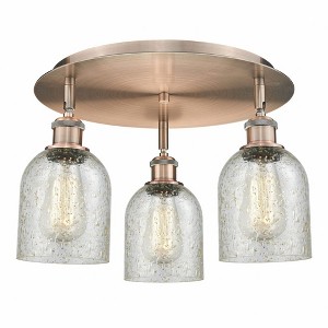 Caledonia - 3 Light Flush Mount In Industrial Style-9.5 Inches Tall and 16.75 Inches Wide - 1 of 1