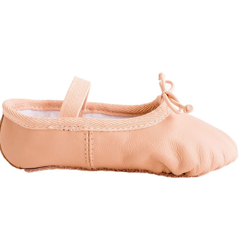 Dance Class Olivia Leather One Piece Sole Ballet, 2 of 8