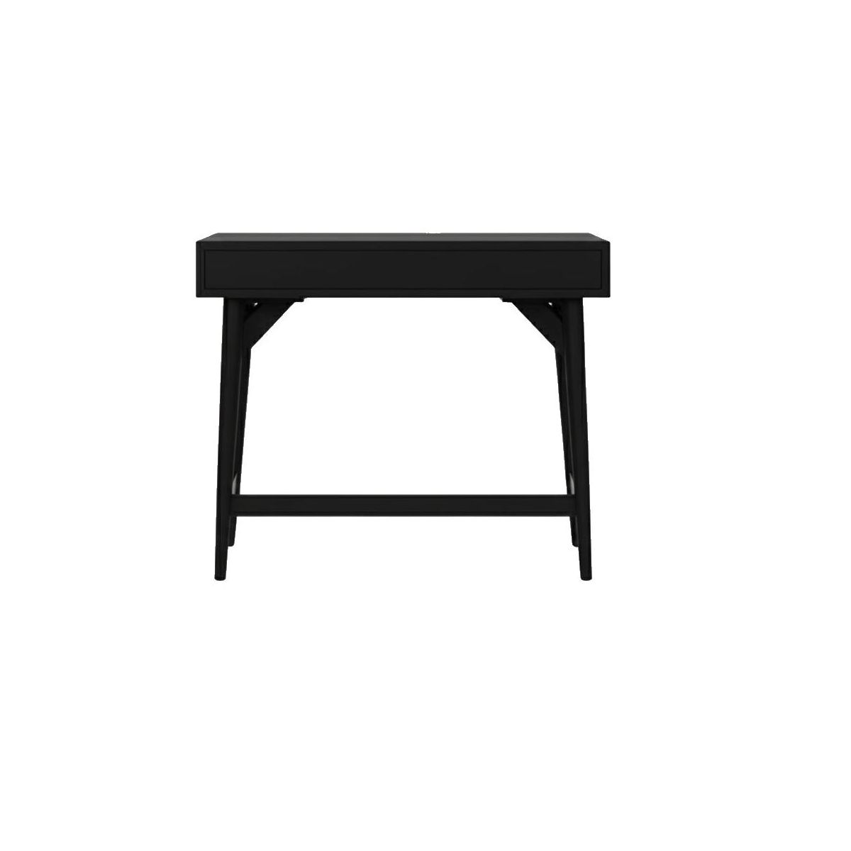 Flynn Mid-Century Mini Desk in Black | Alpine Furniture - thumbnail 7