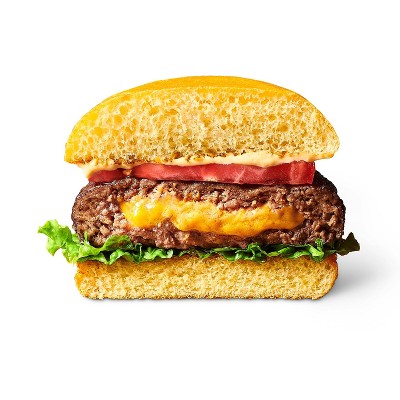 Fresh Juicy Cheddar Cheese-Stuffed Beef Patties - 16oz/2ct - Good & Gather™
