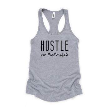 Simply Sage Market Women's Hustle For That Muscle Graphic Racerback Tank
