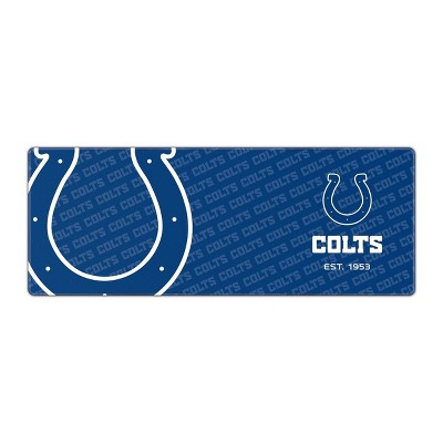 NFL Indianapolis Colts Logo Series 31.5' x 12' Desk Pad