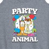 Women's - Garfield - Party Animal Graphic Racerback Tank - 2 of 4