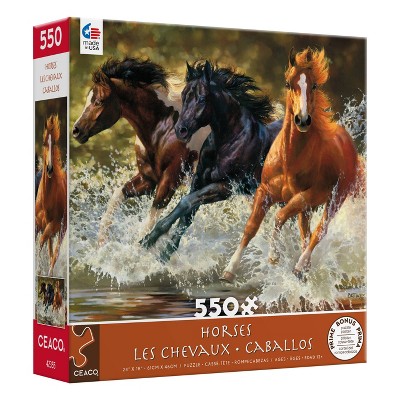 Ceaco Horses: Splash Jigsaw Puzzle - 550pc