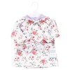 Hudson Baby Infant Girl Mink with Faux Fur Lining Pool and Beach Robe Cover-ups, Vintage Floral - 2 of 2