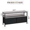55 Inch TV Stand for Living Room, Media Console Featuring Open Shelf, Television Chest with Storage for Bedroom - 3 of 4