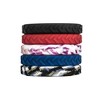 Chewigem Chew Bracelet with Small Treads, Black - 3 of 4