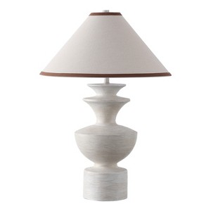 Esme 27" Table Lamp - TBL4646 - Antique White - Safavieh - 1 of 4