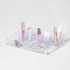 Bathroom Plastic Extra Large Cosmetic Organizer Clear - Brightroom™ - image 4 of 4