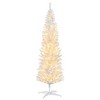 NicBex 6ft Prelit Artificial Christmas Tree with 390 Branch Tips, 200 LED Lights and Plastic Stand for Indoor - 2 of 4