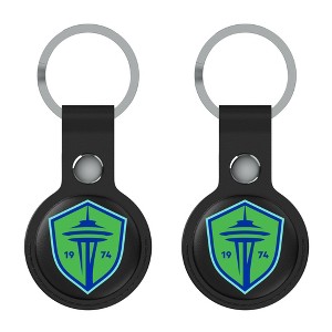 Keyscaper MLS Western Conference Teams Insignia Black Airtag Holder 2-Pack - 1 of 4