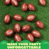 JOYIN 16 Pack 3.25” Mini Football Foam Stress Balls Toy for Kids Sports Birthday Party Favor, Squeeze Squish Balls - 4 of 4