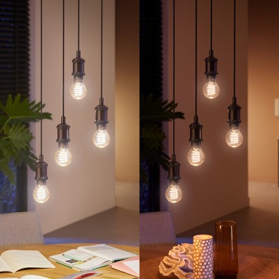 Philips Hue White Ambiance Dimmable Edison LED Bulb