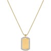 Bulova Men's Crystal Accent Gold-Tone Stainless Steel Watch and Dog Tag Crystal Accent Pendant Box Set - 3 of 4