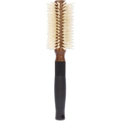 Christophe Robin Pre-Curved Blowdry Hairbrush Round Hairbrush with Boar Bristles 1 Pc