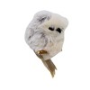 Kurt S. Adler 2.75 In Furry Owl Ornament Bird Feathers Tree Ornaments - 3 of 3