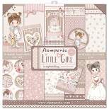 Stamperia Double-Sided Paper Pad 12"X12" 10/Pkg-Little Girl, 10 Designs/1 Each