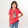 The Juniper Shop Watercolor Baseball Bear Youth Short Sleeve Tee - 3 of 4