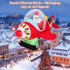 Resenkos 7.2-Ft Christmas Inflatable Airplane with Gift Boxes - Multi-Color Red - 4 of 4