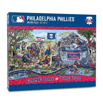 MLB Philadelphia Phillies Game Day at the Zoo Jigsaw Puzzle - 500pc