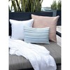 White Boucle 20x20 Indoor Outdoor Pillow - 4 of 4